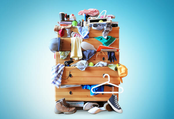 decluttering